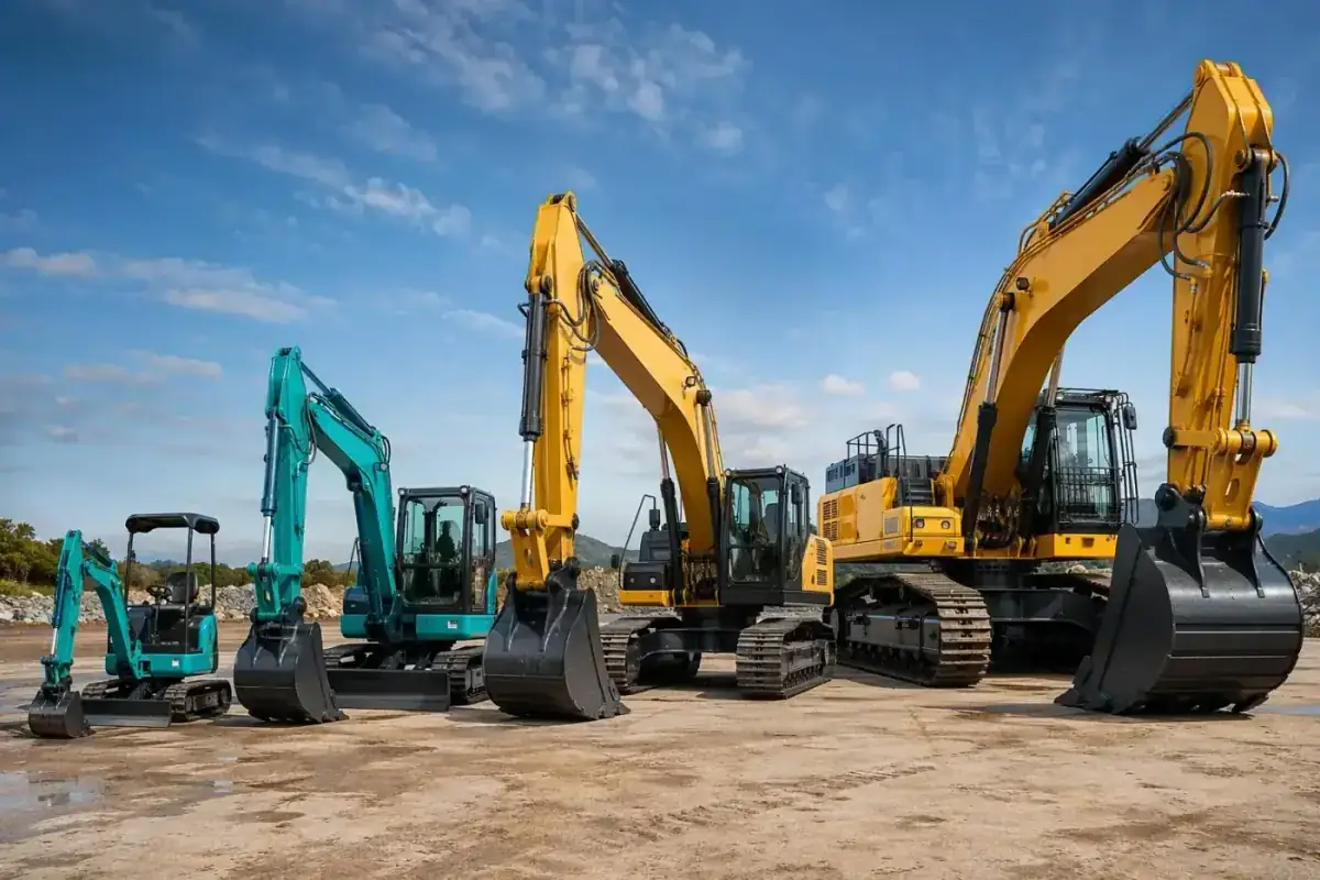 Excavator Tonnage Classes: Mini to Heavy Explained