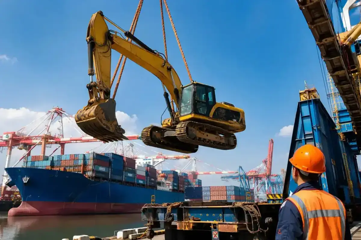How to Import a Used Excavator from China