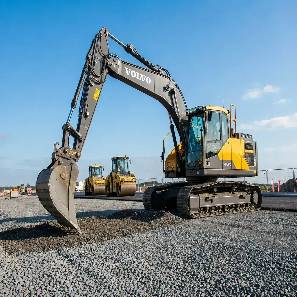 Why a Used Volvo Excavator Maximizes Efficiency