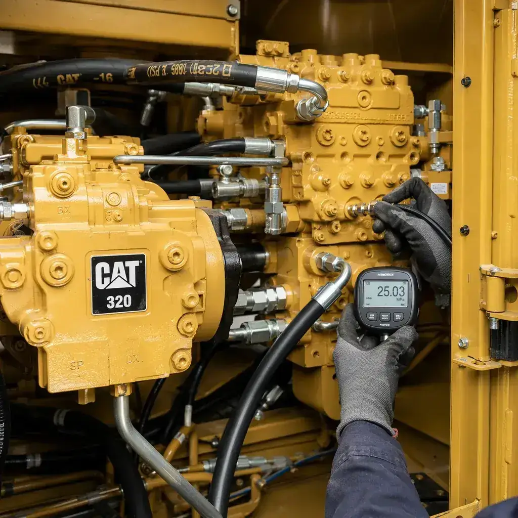 How to Inspect a CAT 320 Hydraulic System