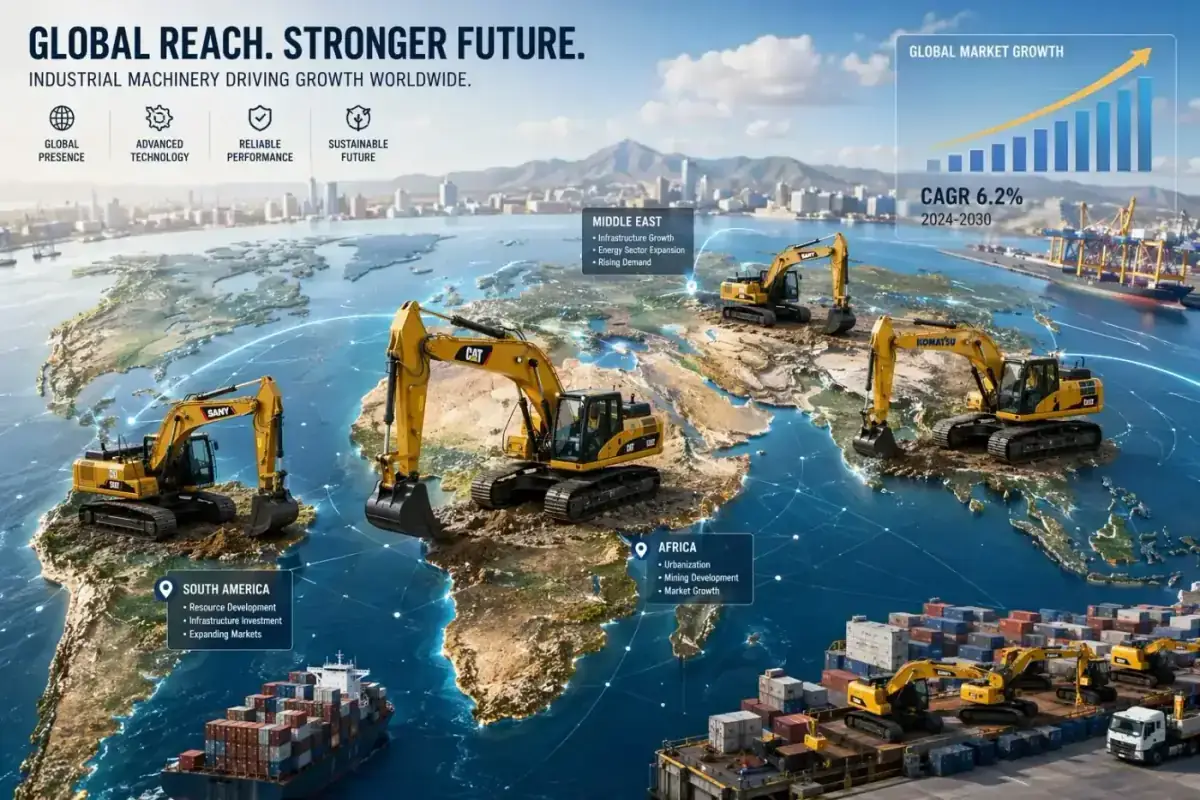 Used Excavator Supply Growth: What Buyers Should Know