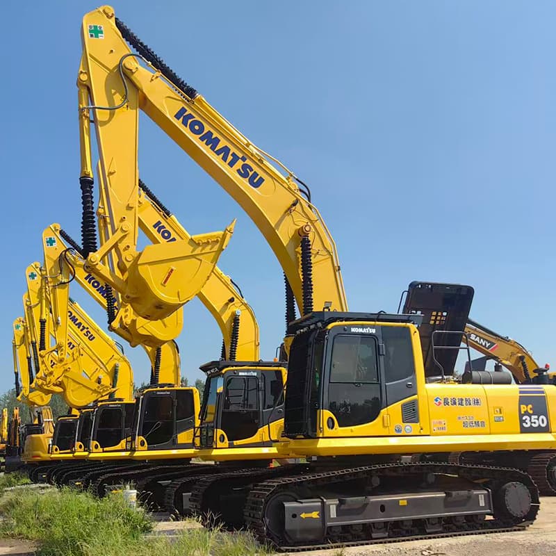 Used Komatsu Excavator Factory in China: How to Verify Condition and Export Support