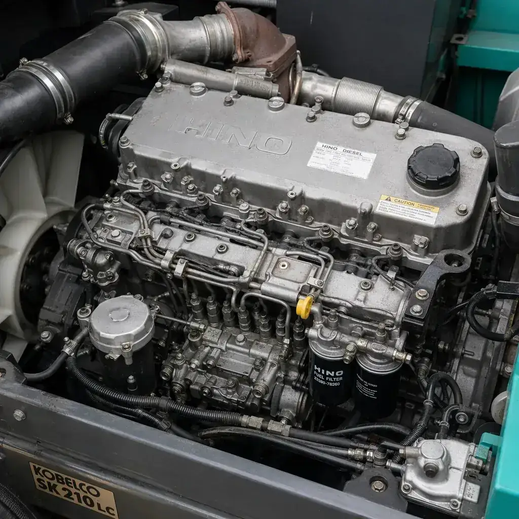 Kobelco SK210LC detail 1