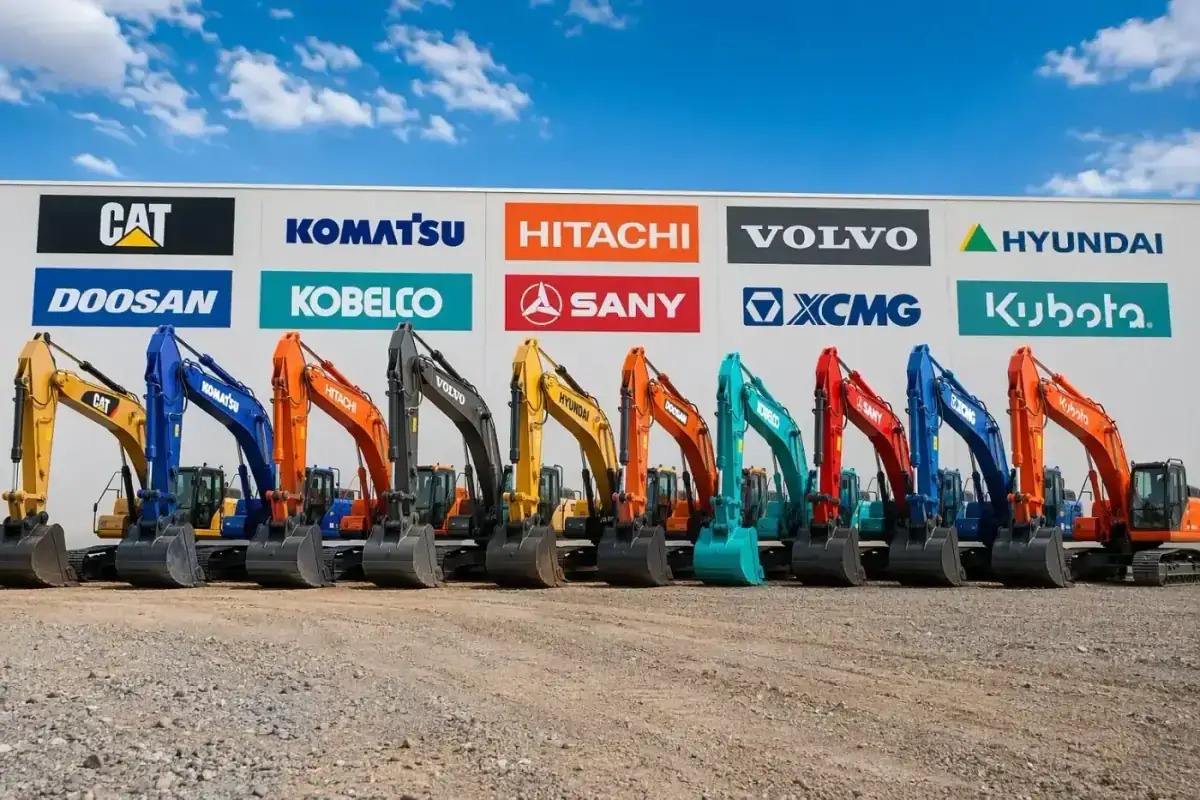 Top 10 Used Excavator Brands in the World (2026)