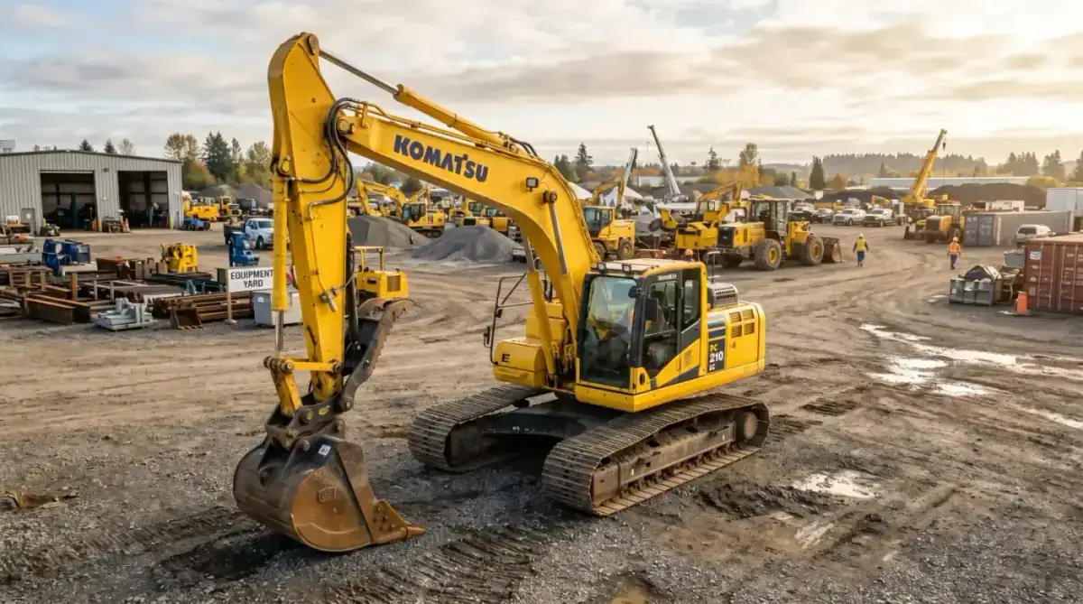 Used Komatsu Excavator Buyer’s Guide 2026