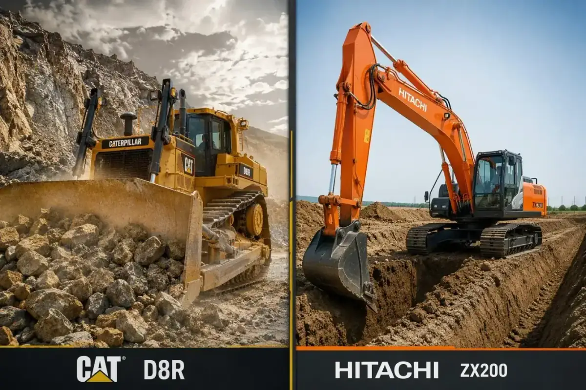 Bulldozer vs. Excavator: Which Should You Source First?