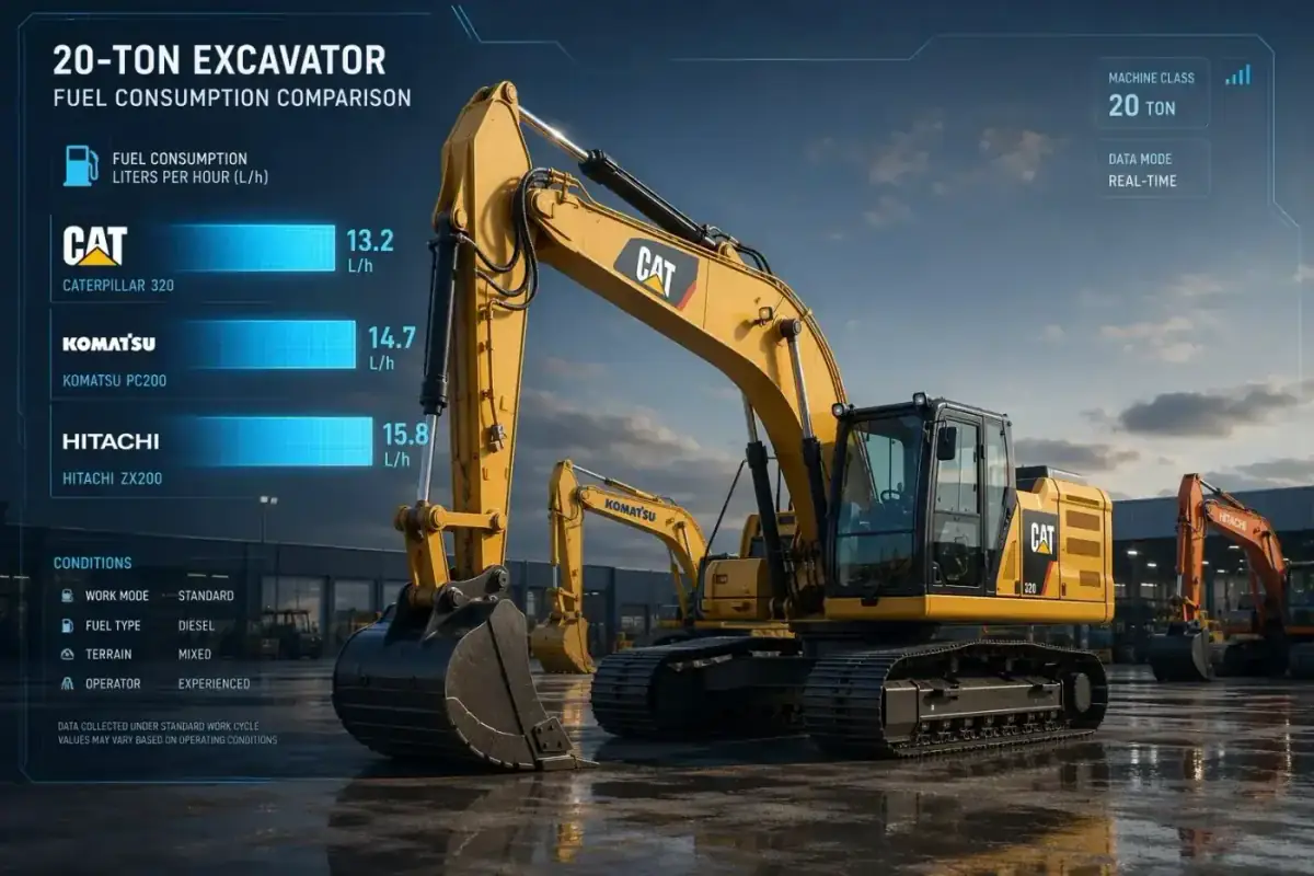2026 Fuel Efficiency Ranking: Which Excavator Brand Wins?