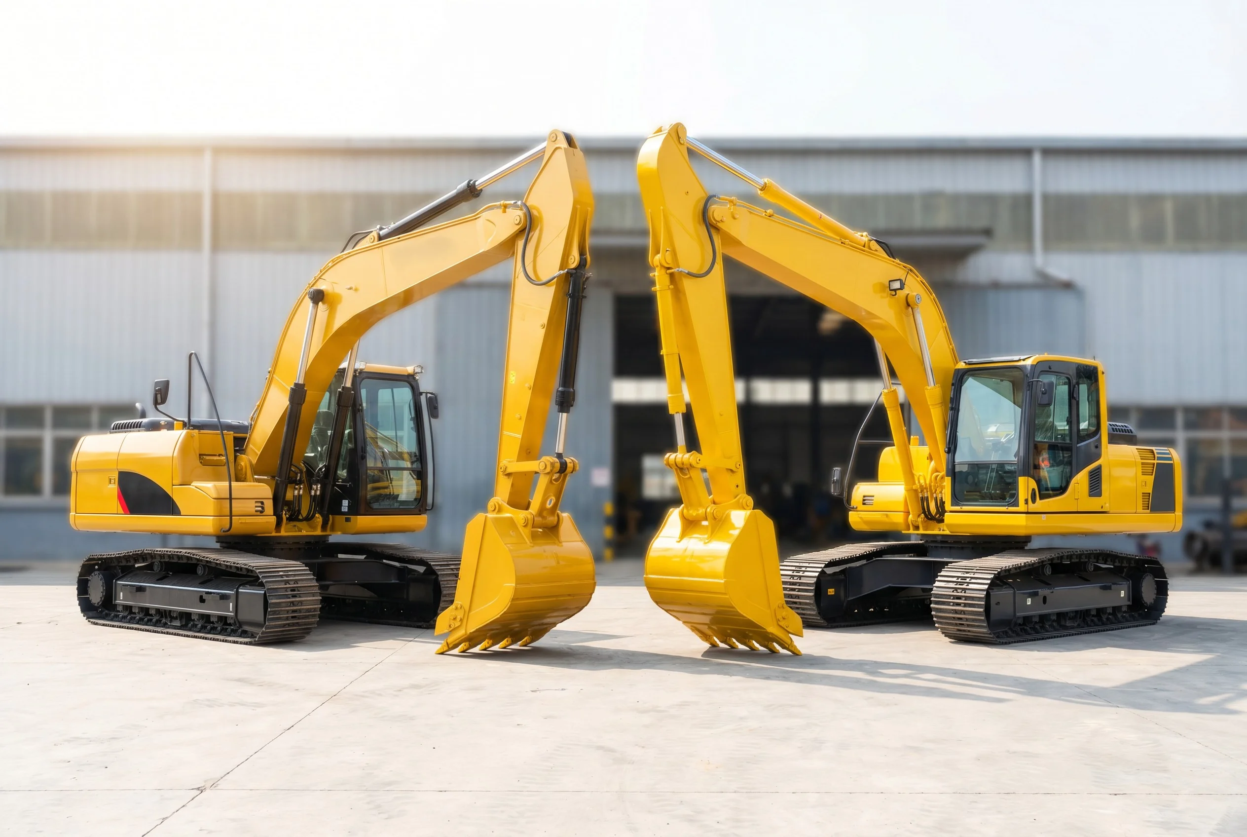 Caterpillar 320D vs Komatsu PC200-8