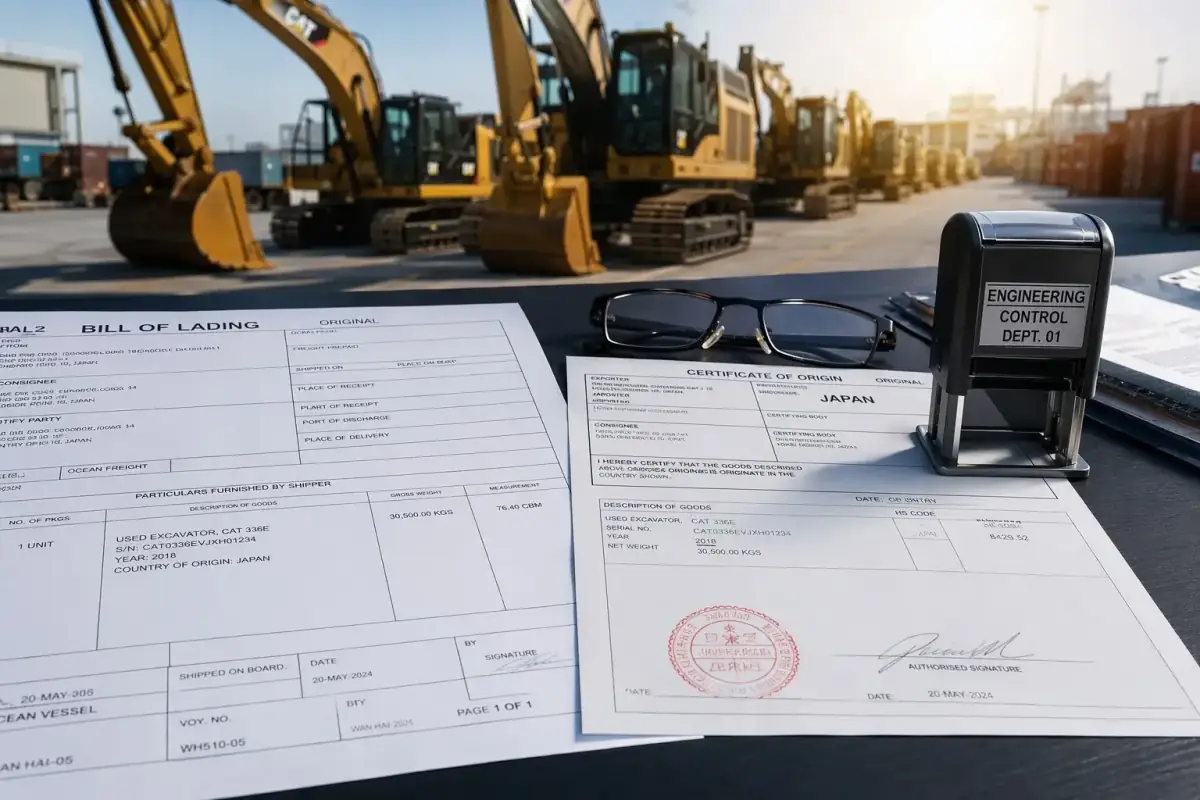 Heavy Machinery Export Documentation Checklist