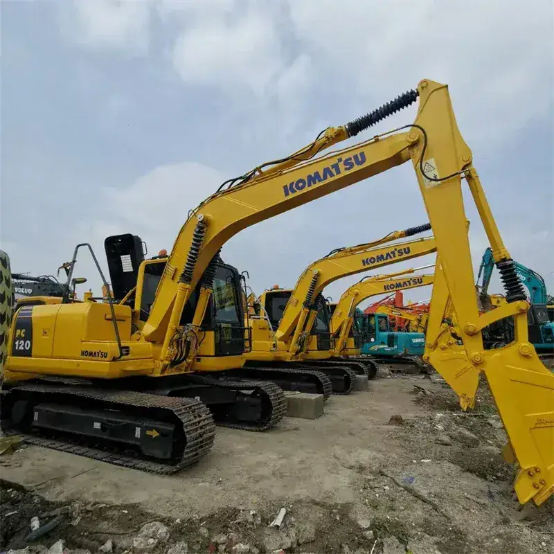 Komatsu PC120 detail 1
