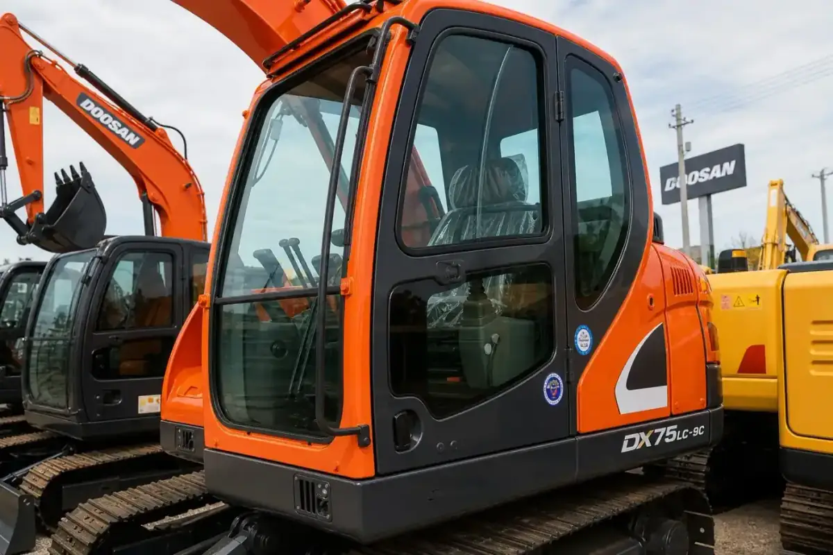 Doosan DX75LC-9C detail 1