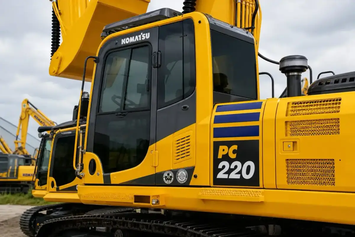 Komatsu PC220 (Standard) detail 1