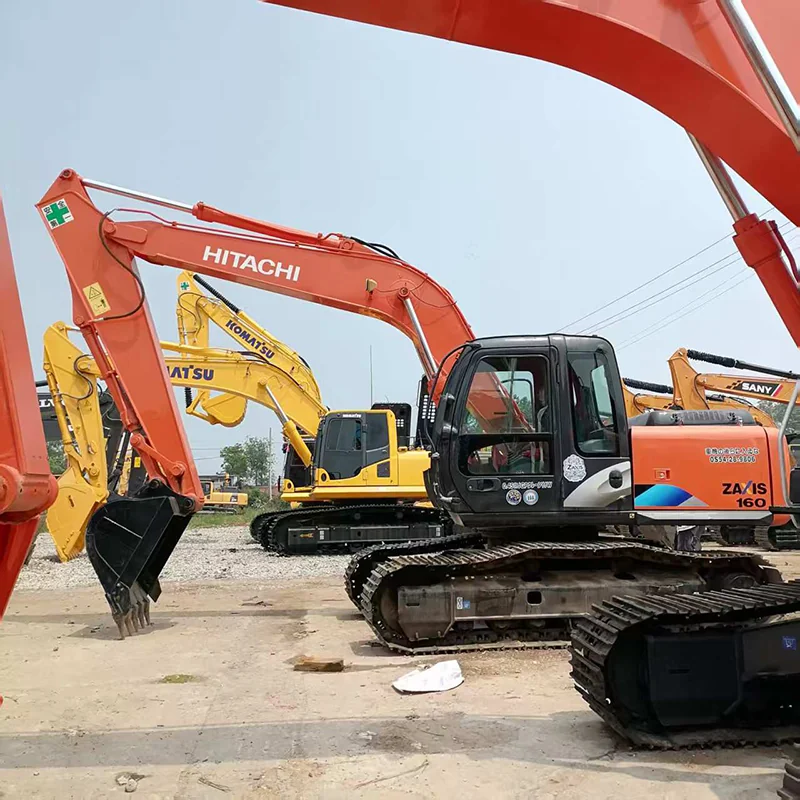 Hitachi ZX160 detail 2