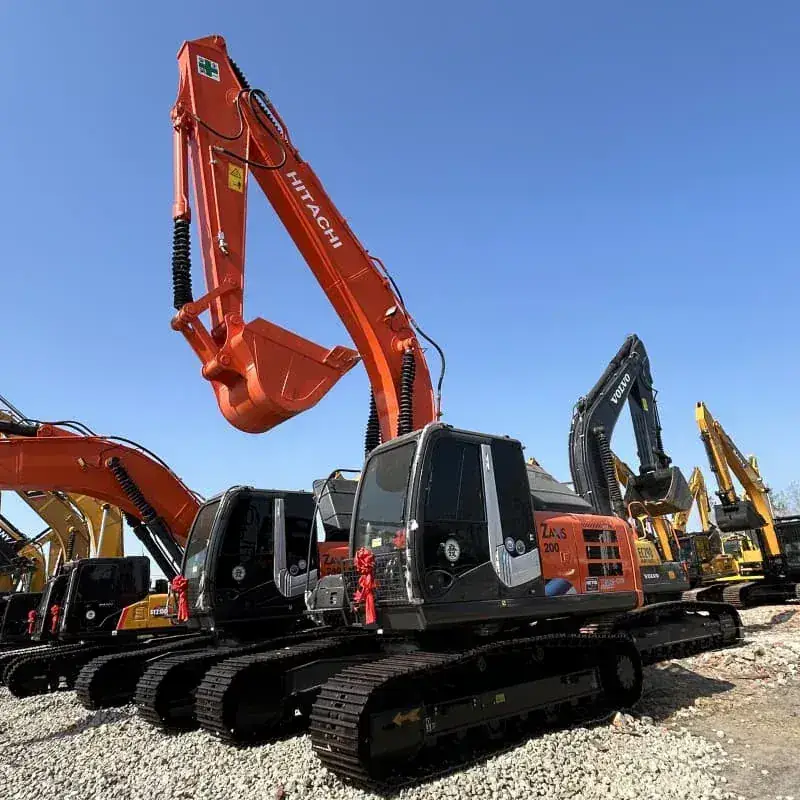 Hitachi ZX200 detail 2